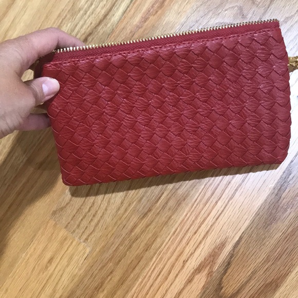 Red crossbody wallet bag - Picture 6 of 6